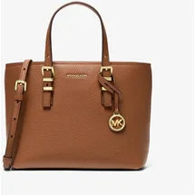 Michael Kors Quinn Small Umhängetasche Leder Brown