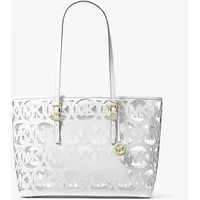 Michael Kors Quinn Large Shopper Kunstleder White