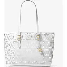 Michael Kors Quinn Large Shopper Kunstleder White