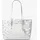 Michael Kors Quinn Large Shopper Kunstleder White