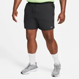 Nike Dri-FIT Stride 7" Brief-Lined Laufshorts Herren 010 black/black/reflective silv XL