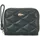 Lacoste Crocodelle Geldbörse Damen schwarz
