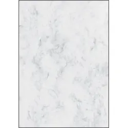 Design Papier A4 90g Marmor grau 25 Blatt