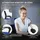 ML-Design Bürostuhl ergonomisch, Blau, Höhenverstellbarer Schreibtischstuhl mit Armlehnen, Computerstuhl mit atmungsaktiver Netzbespannung,