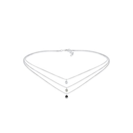 Elli Choker Kristalle 925 Silber Ketten Damen