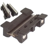 Apex Schraubstockbacken Biegebacken 150 mm für Schraubstock Abkantbacken Magnete 56587 schwarz