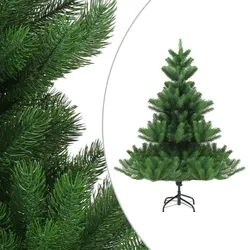 vidaXL Künstlicher Weihnachtsbaum Nordmanntanne Grün 240 cm