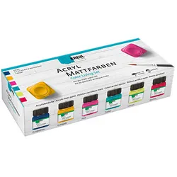 6 KREUL Mattfarben Color Living Acrylfarben farbsortiert