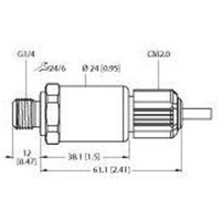 Turck Drucktransmitter PT60R2004I2CM2.0/O