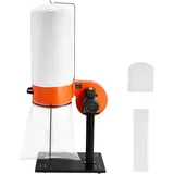 Mophorn Absauganlage Mit 1359,21 M3/h Luftstrom, 2,5 Mikron Filter, 1 Ps Motor, 60 L Staubsammelbeutel, Filterbeutel Und Rollen – Ideal Für Die Holzbearbeitung