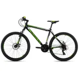 KS-CYCLING KS Cycling Mountainbike Hardtail 26 Zoll Sharp schwarz-grün