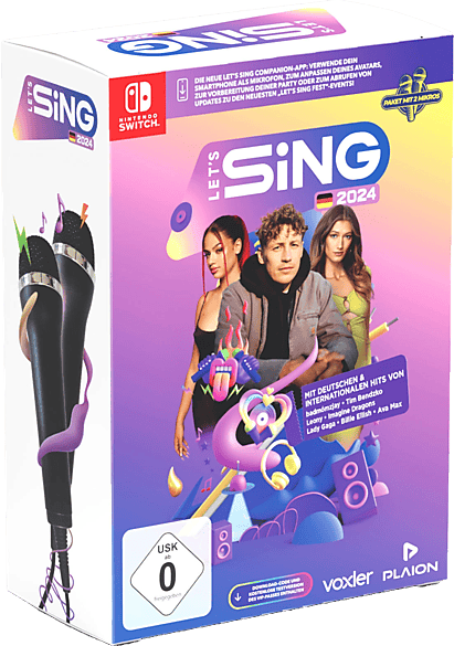 Let's Sing 2024 German Version [+ 2 Mics] - [Nintendo Switch]