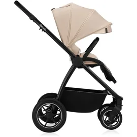 lionelo MERIL 3-in-1 Multifunktionaler Kinderwagen 0-48 Monate Bis zu 22 kg, Babywanne bis zu 9 kg, Kindersitz bis zu 13 kg, Geländeräder 360°, Vollfederung, XXL-Verdeck mit UPF50+