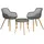PROGARDEN Bistroset 3-tlg. Grau