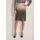 Madeleine Eleganter Rock Midirock Schimmerndes Design Beige/Grau 42