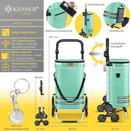 Kesser Einkaufstrolley grün