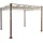 Proregal Pergola 3 x 2,2 m Creme-Weiß