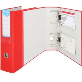 Donau Elektronik Doppelordner DIN A5 75 mm Rot 1 St.
