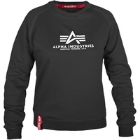 Alpha Industries New Basic Sweater Wmn (Sale) schwarz, Größe L