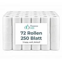 Hygiene Vos Toilettenpapier 3-lagig 72 Rollen