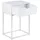VCM Nachtschrank Mike 40 x 30 x 62 cm Weiß