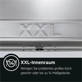 AEG FUS7570APM Einbau-Geschirrspüler (unterbaufähig, 597 mm breit, Edelstahl)