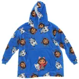 Gabby's Dollhouse Hoodie Gabby's Dollhouse Warmdecke – Ideal für zu hause Filme und Spiele blau