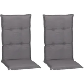 BEO Sitzauflage 118 x 46 x 8 cm grau 2-tlg.