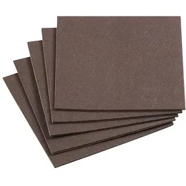 Metafranc WU0645526 Filzgleiter quadratisch, selbstklebend Braun (L x B) 200 mm x 200 mm 1 Set