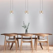 Bankamp Impulse Pendelleuchte, LED 3-flammig, 2223/3-74,