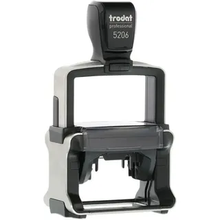 Trodat Textstempel, individualisierbar 5206 selbstfärbend schwarz ohne Logo, 1 St.