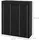 Homcom Kleiderschrank 125 x 162,5 x 43 cm Schwarz