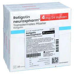 Rotigotin Neuraxpharm 4 mg/24 h transder 84 St