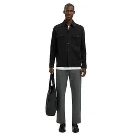 Selected SLHJACKIE Sweatjacke Herren Schwarz XXL