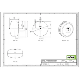 Reflex C MAG 3 bar 25 l Grau