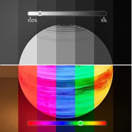 Eurotondisplay LED Gartenleuchte Kugellampe Kunststoff 60 cm inkl. Leuchtmittel grau/weiß