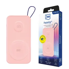 3M 3MK PastelUp 10.000mAh 22.5W rosa