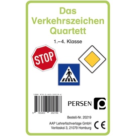 Persen Verlag in der AAP Lehrerwelt Das Verkehrszeichen-Quartett, Kartenspiel