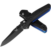 Benchmade Mini Osborne Taschenmesser schwarz/blau 945BK-1