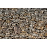 KOMAR Fototapete Stone Wall" X8-727 B/H: ca. 400x260 cm
