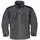 Terratrend Fleecejacke Gr.XL dunkelgrau/schwarz/orange TERRATREND