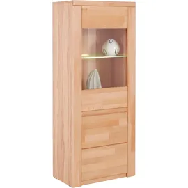 OTTO home Vitrine Burani 60 x 35 x 145 cm Beige