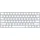 Apple Magic Keyboard (USB-C), weiß/silber, USB/Bluetooth, US (MXCL3LB/A)