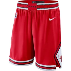 Nike Chicago Bulls Basketball-Shorts Herren in university red-white, Größe XL - rot