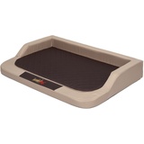 Sales Core Orthopädisches Hundebett Hundekissen - Beige - XL: 94 x 62 x 15 cm Große und Mittelgroße Hunde Hundekorb Orthopädisch Hundekörbchen Kunstleder