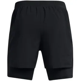 Under Armour Launch 5'' 2in1 Laufshorts Herren 001 black/black/reflective S