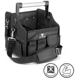 STAHLWERK Werkzeugtasche 14 Außentaschen 2 Innenfächer robuste Elektriker-Tasche
