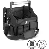 STAHLWERK Werkzeugtasche 14 Außentaschen 2 Innenfächer robuste Elektriker-Tasche