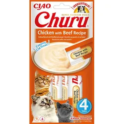 INABA CAT Churu Huhn mit Rindfleisch 4x14g (56g)