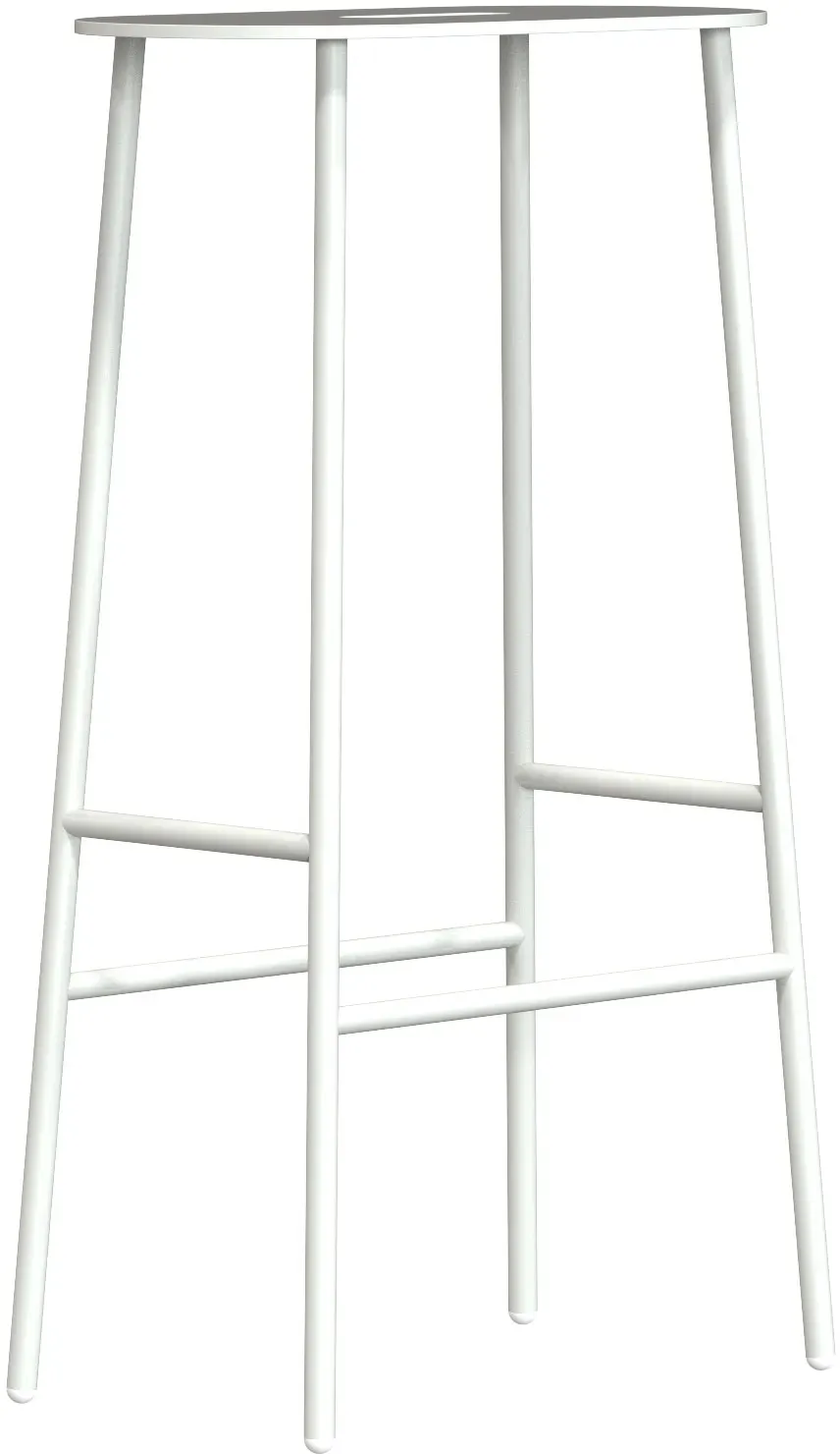 frost Bukto Hocker 6302, weiß matt - weiß matt